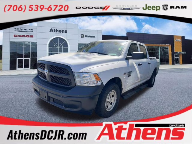 2023 Bright White Clearcoat Ram 1500 Classic Tradesman 4X4 Truck