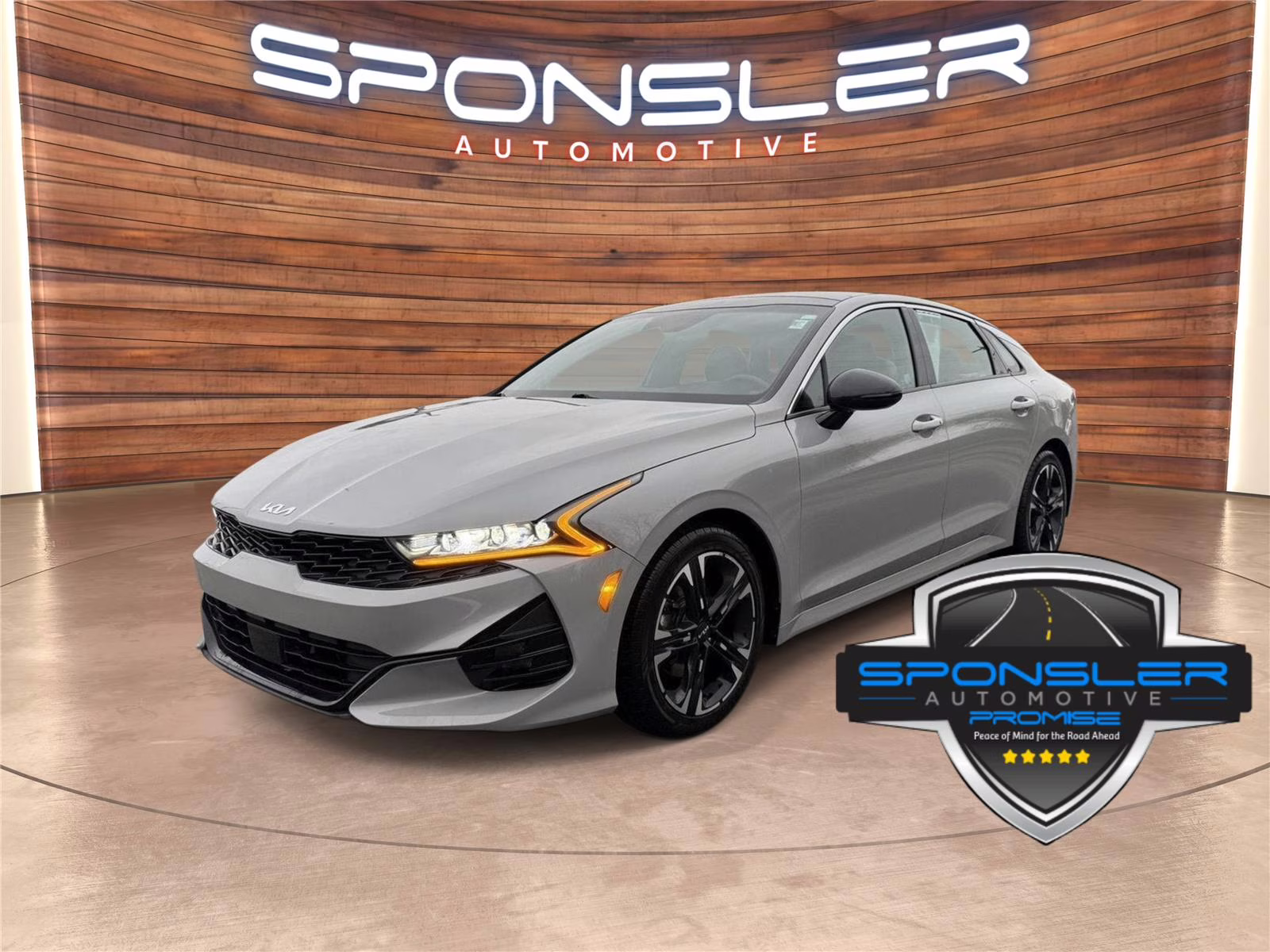 2023 Wolf Gray Kia K5 GT-Line AWD Sedan