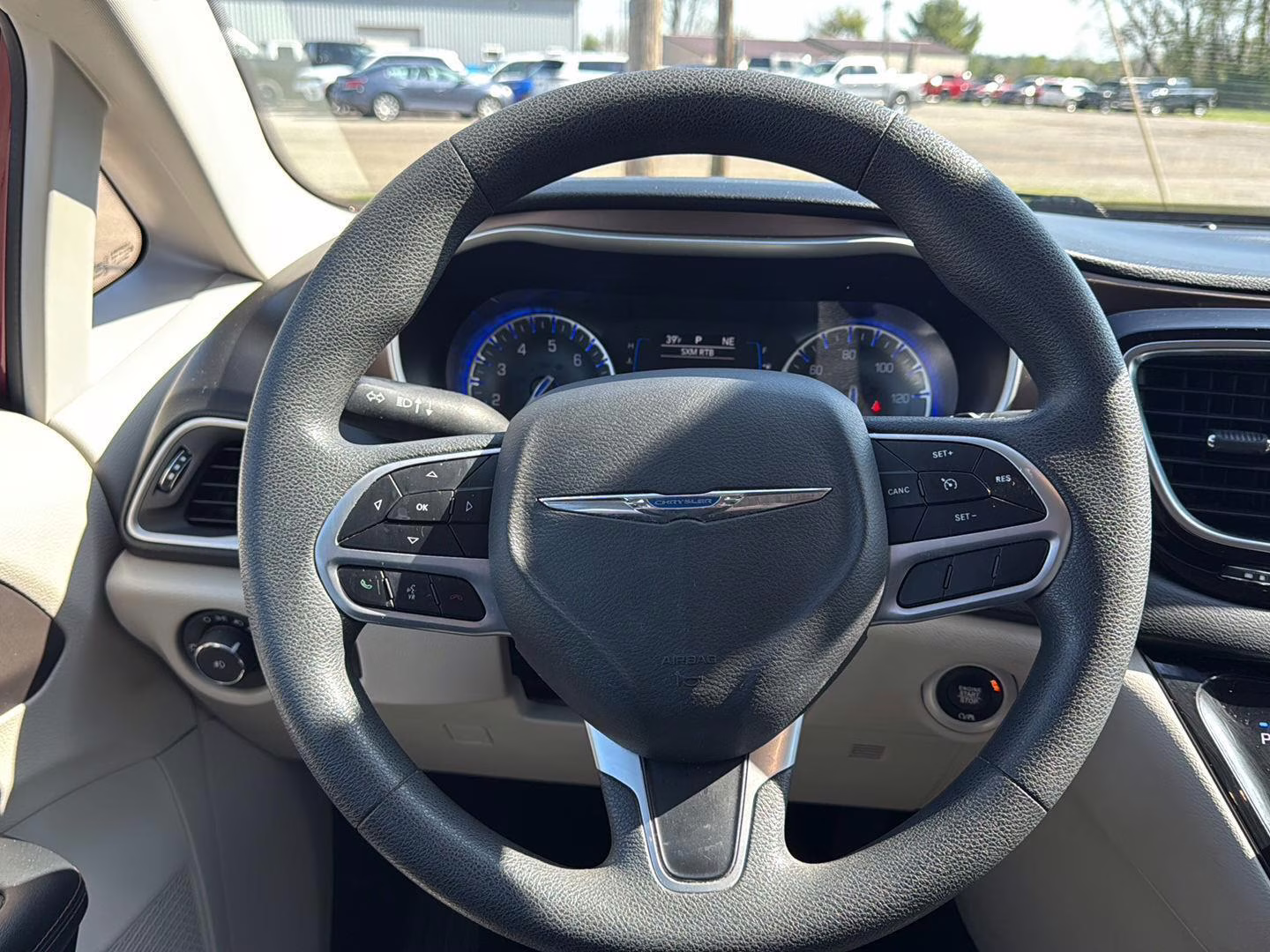 2018 Velvet Red Pearlcoat Chrysler Pacifica Touring Plus FWD Van