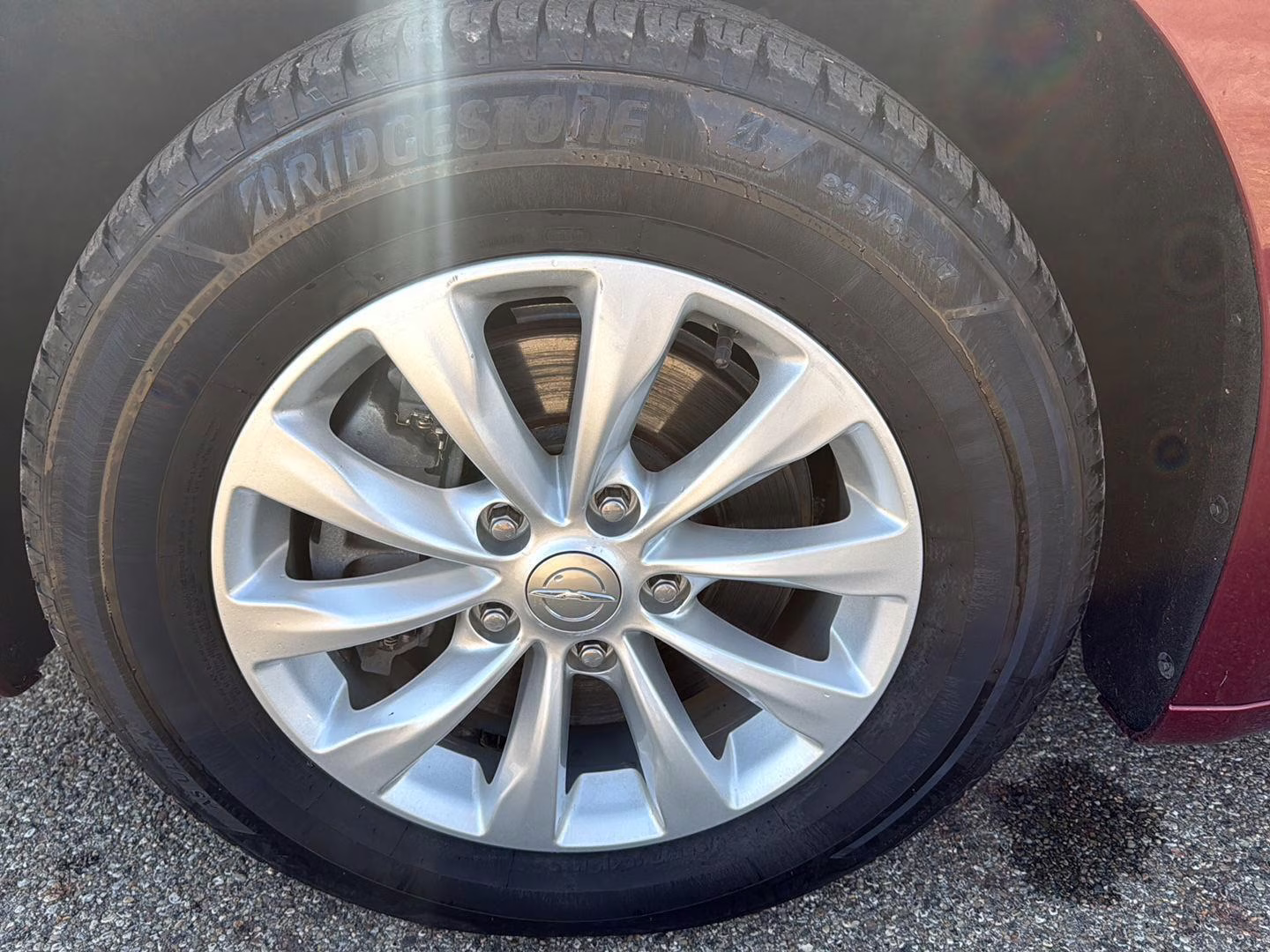 2018 Velvet Red Pearlcoat Chrysler Pacifica Touring Plus FWD Van