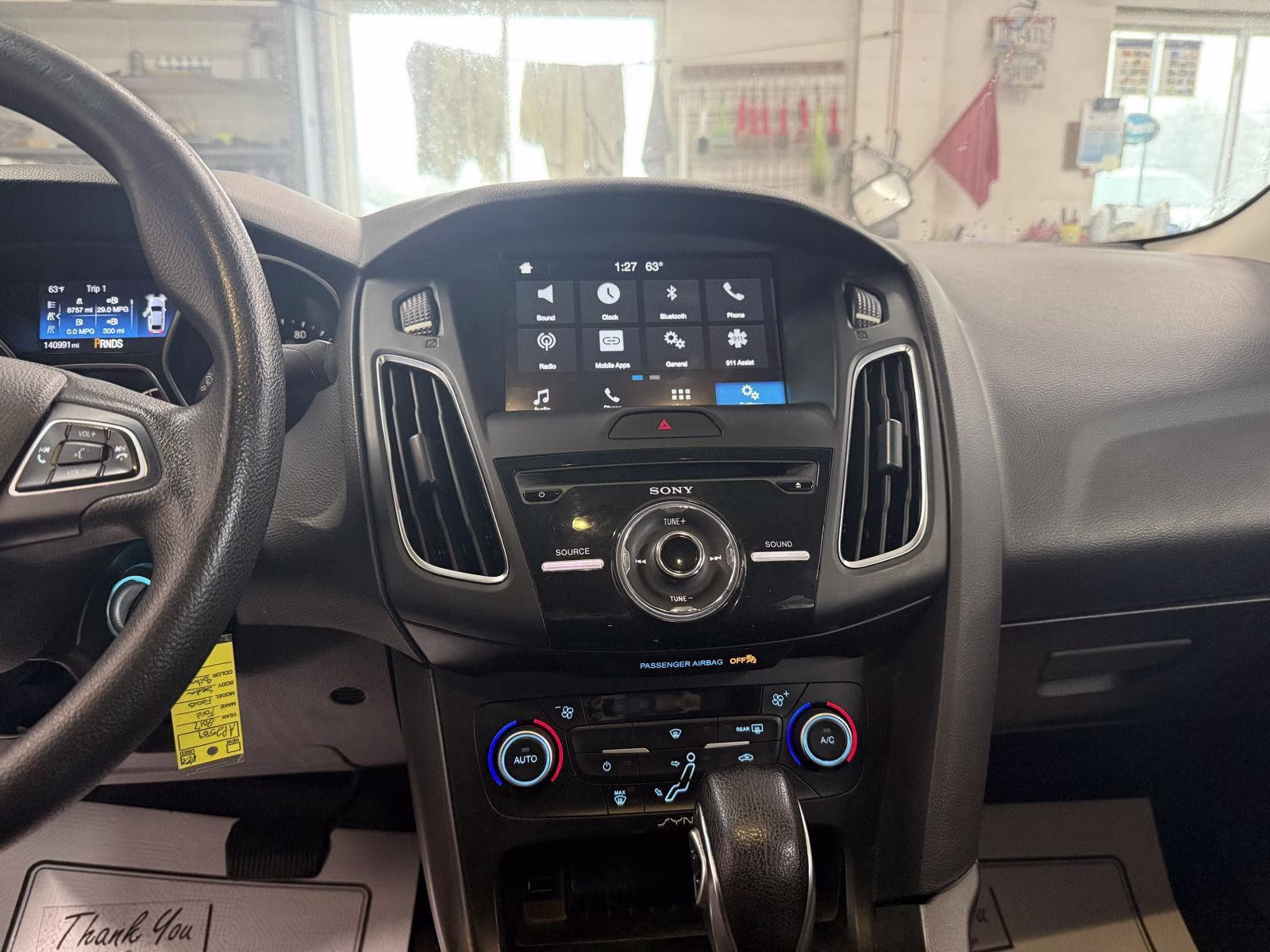 2017 Ingot Silver Metallic Ford Focus SEL FWD Sedan