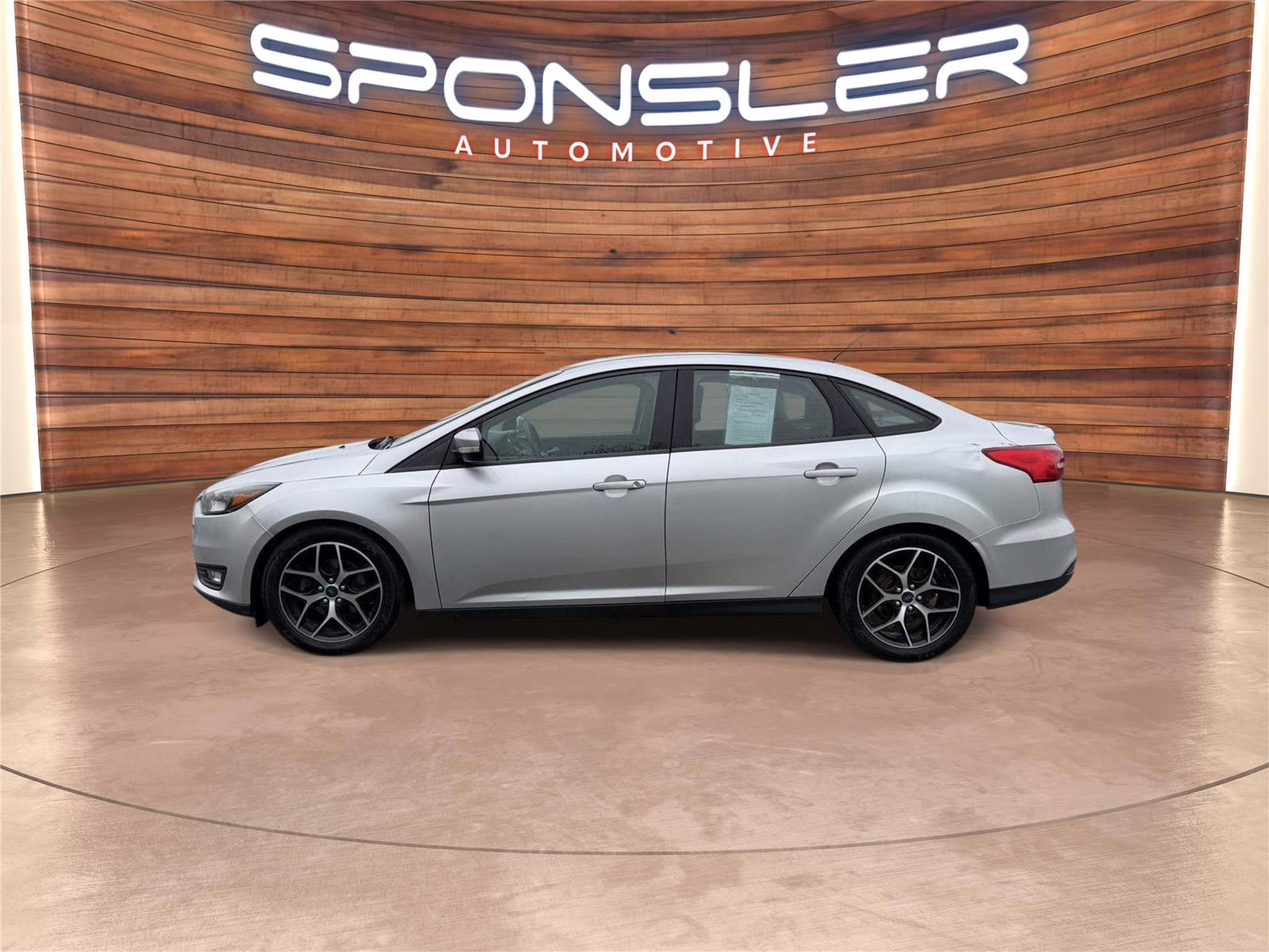 2017 Ingot Silver Metallic Ford Focus SEL FWD Sedan