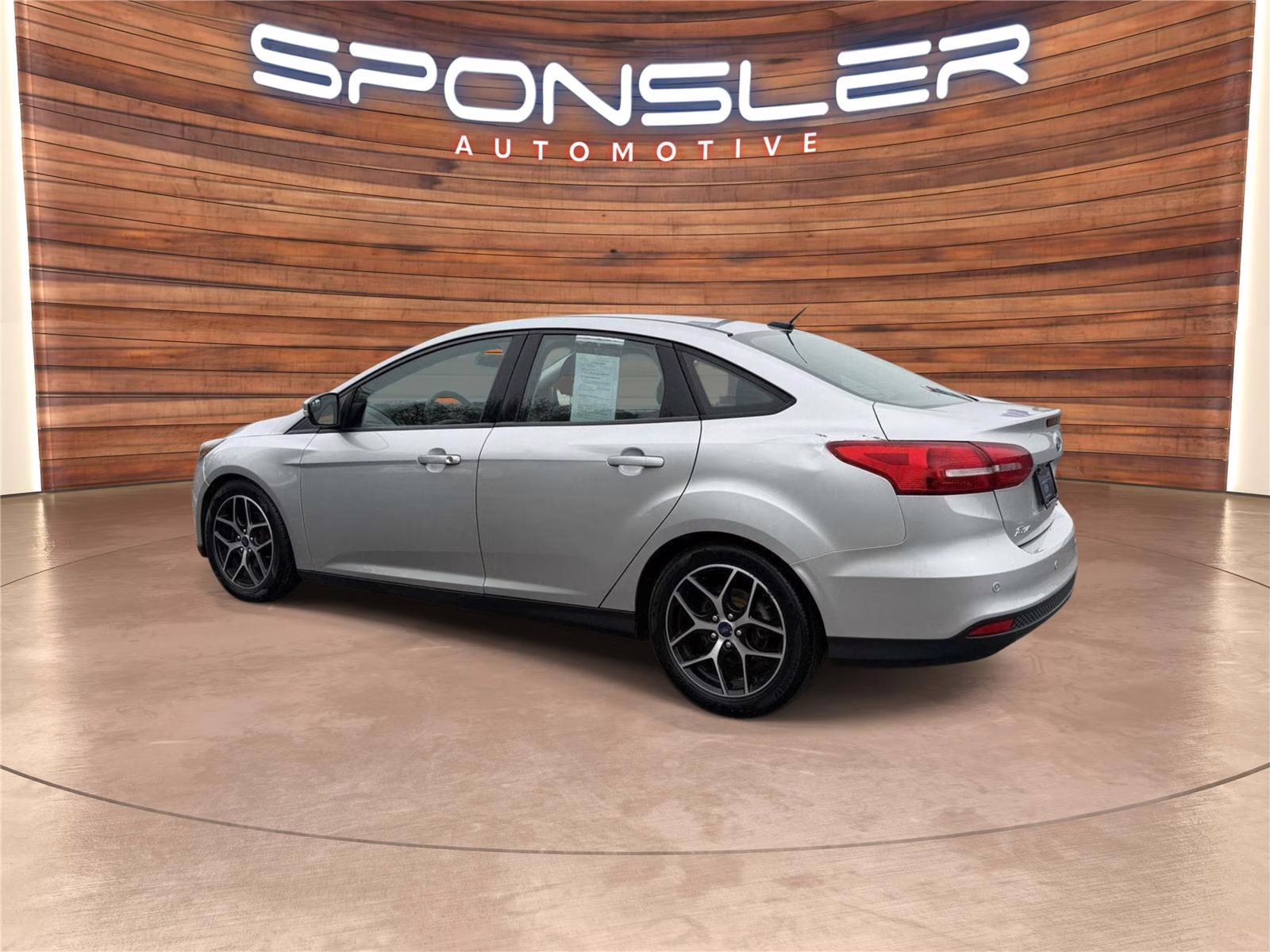 2017 Ingot Silver Metallic Ford Focus SEL FWD Sedan