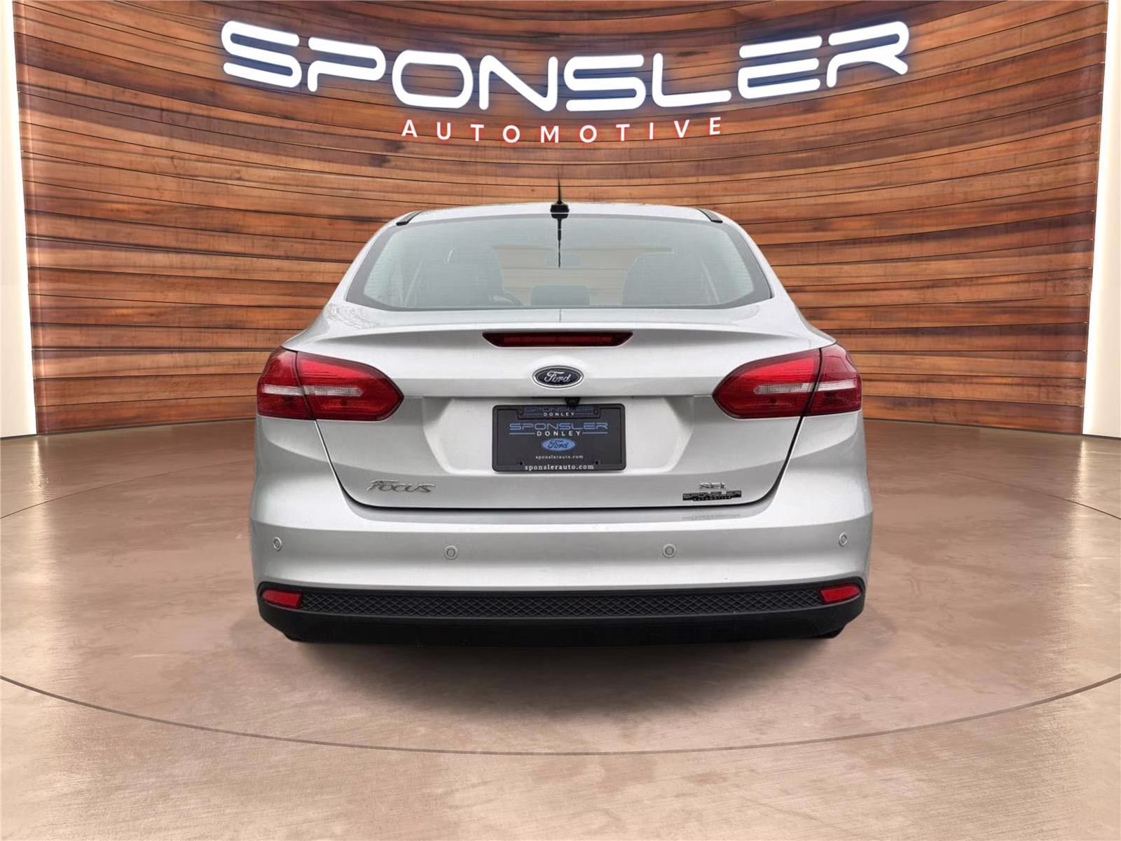 2017 Ingot Silver Metallic Ford Focus SEL FWD Sedan