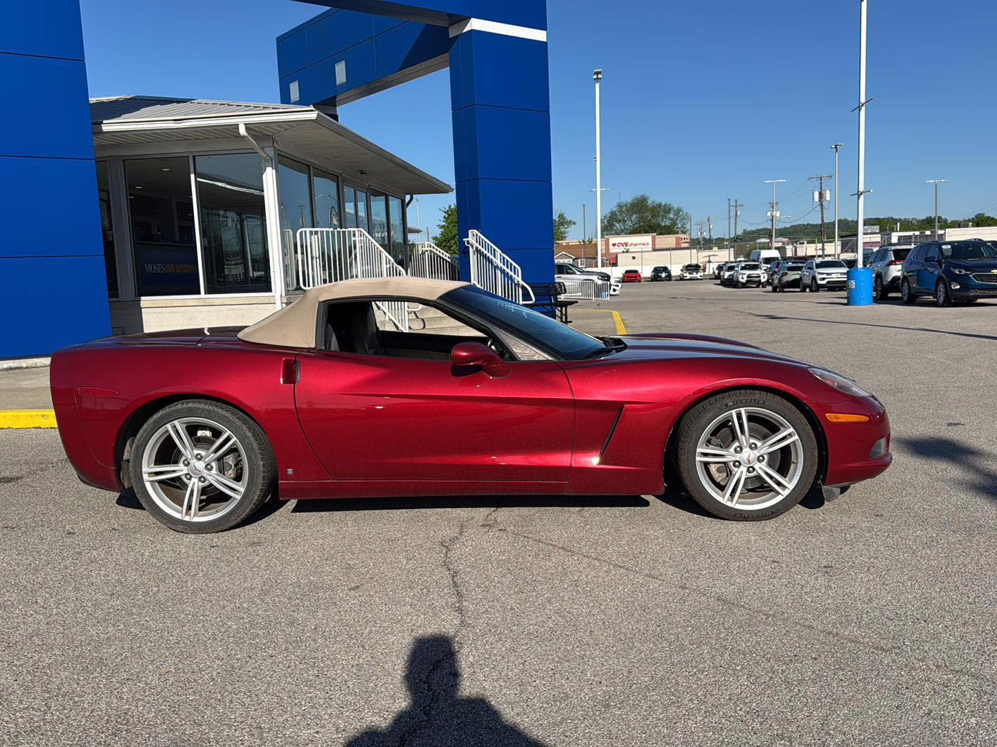 2009 Crystal Red Metallic Tintcoat Chevrolet Corvette w/3LT RWD Convertible