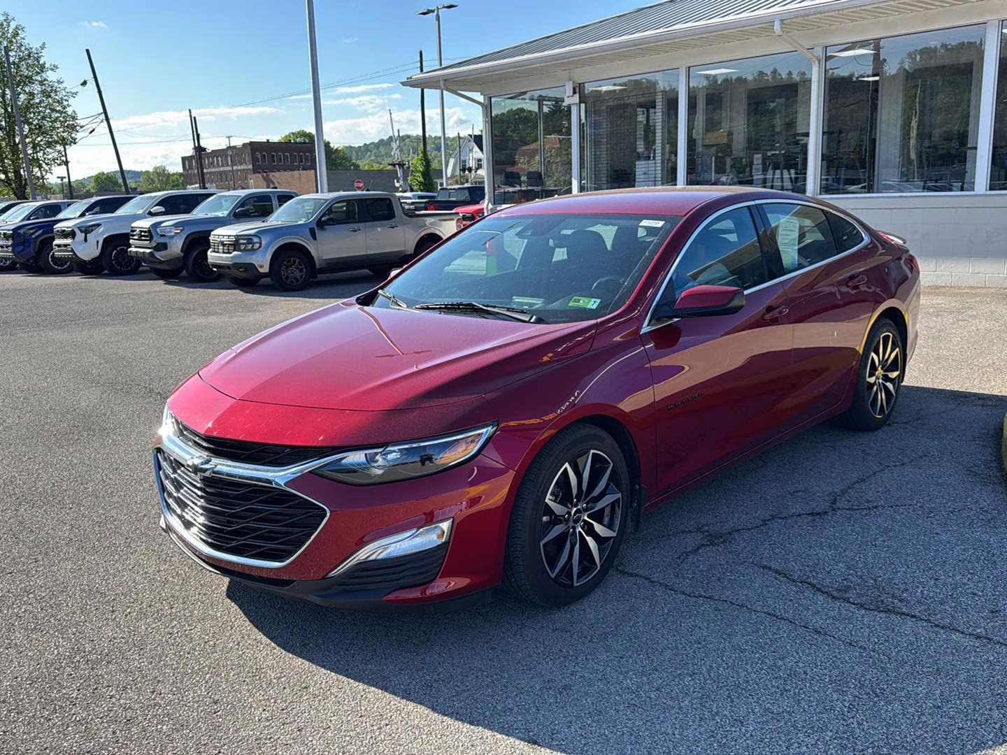 2024 Radiant Red Tintcoat Chevrolet Malibu RS FWD Sedan