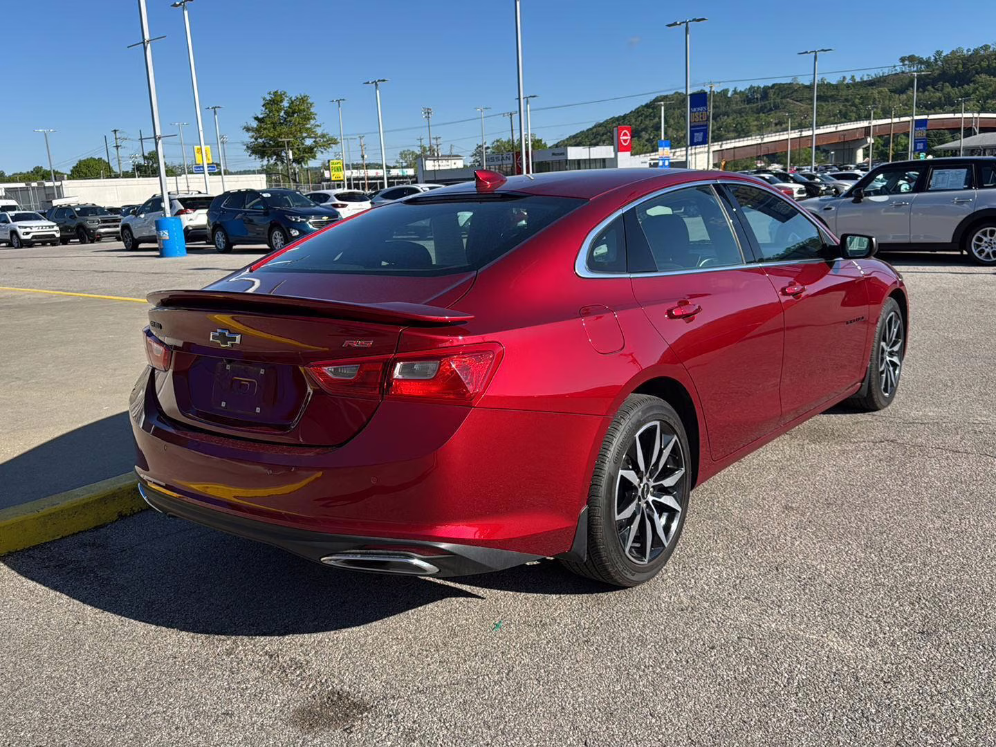 2024 Radiant Red Tintcoat Chevrolet Malibu RS FWD Sedan
