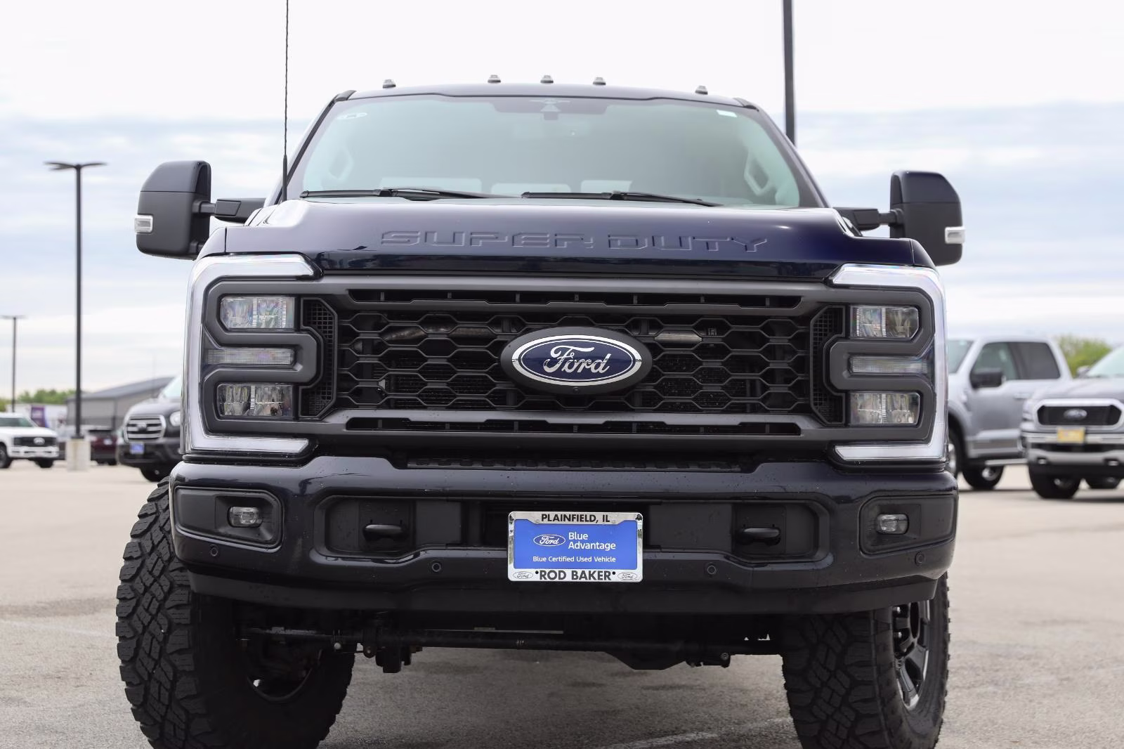 2023 Antimatter Blue Metallic Ford Super Duty F-350 SRW LARIAT 4X4 Truck
