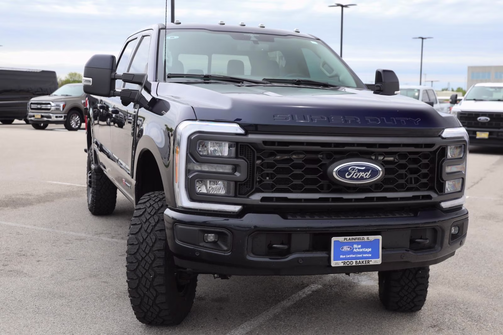2023 Antimatter Blue Metallic Ford Super Duty F-350 SRW LARIAT 4X4 Truck