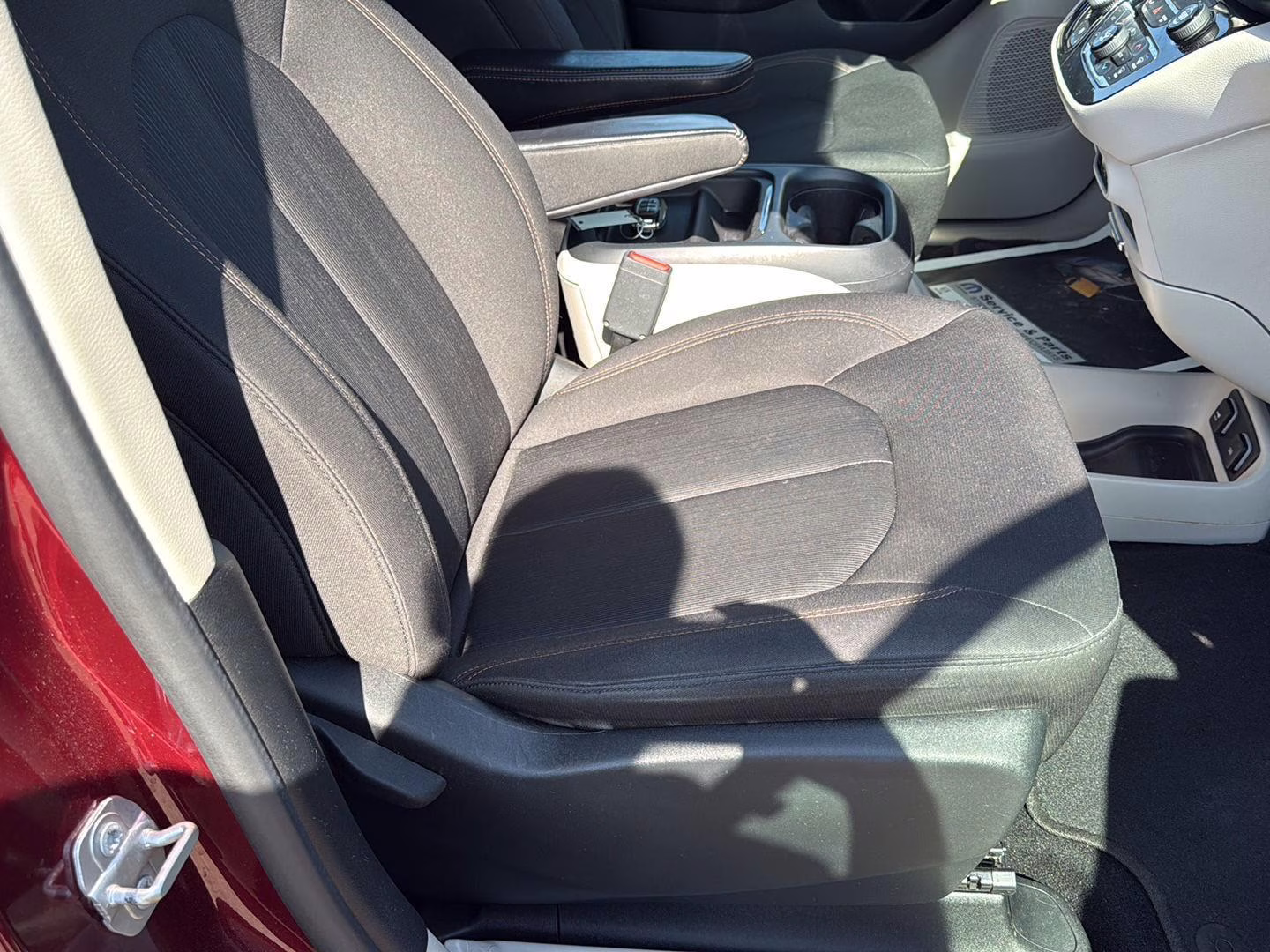 2018 Velvet Red Pearlcoat Chrysler Pacifica Touring Plus FWD Van