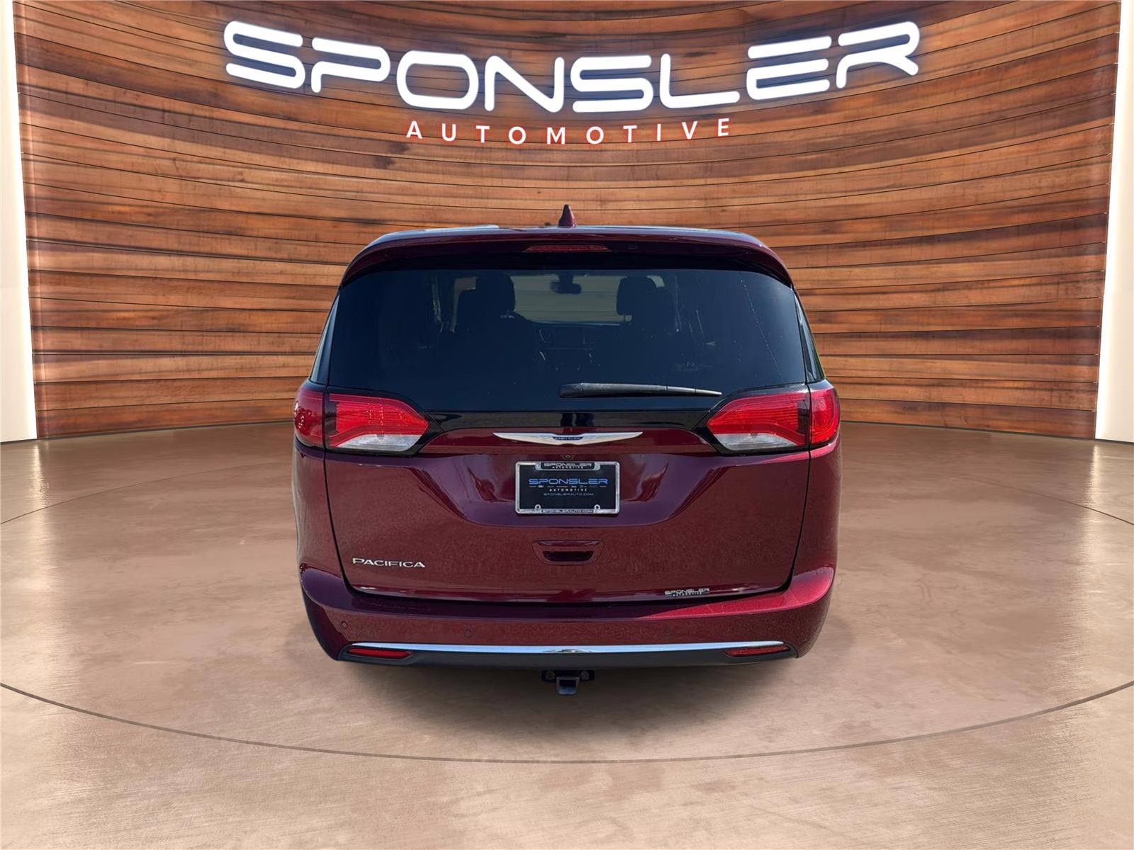 2018 Velvet Red Pearlcoat Chrysler Pacifica Touring Plus FWD Van