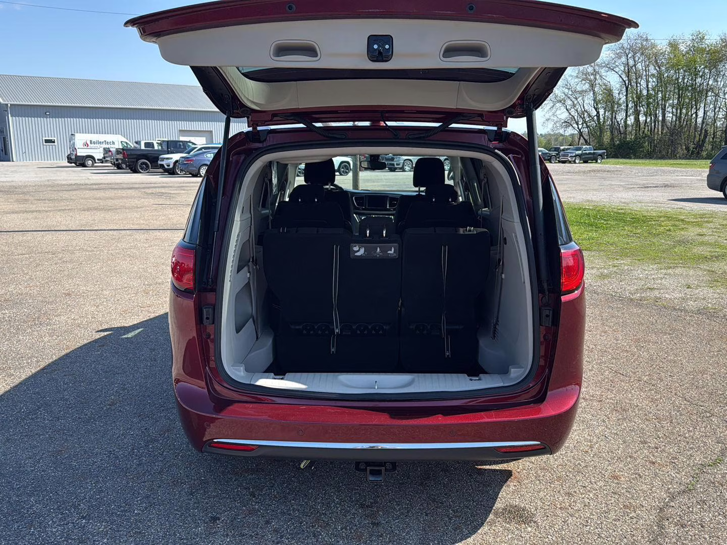 2018 Velvet Red Pearlcoat Chrysler Pacifica Touring Plus FWD Van