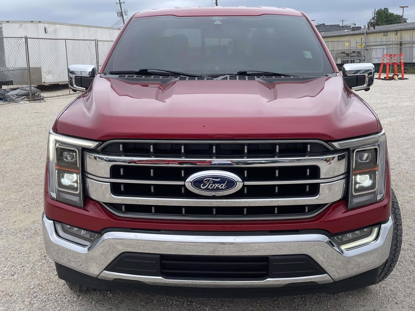 2021 Rapid Red Metallic Tinted Clearcoat Ford F-150 Lariat RWD Truck