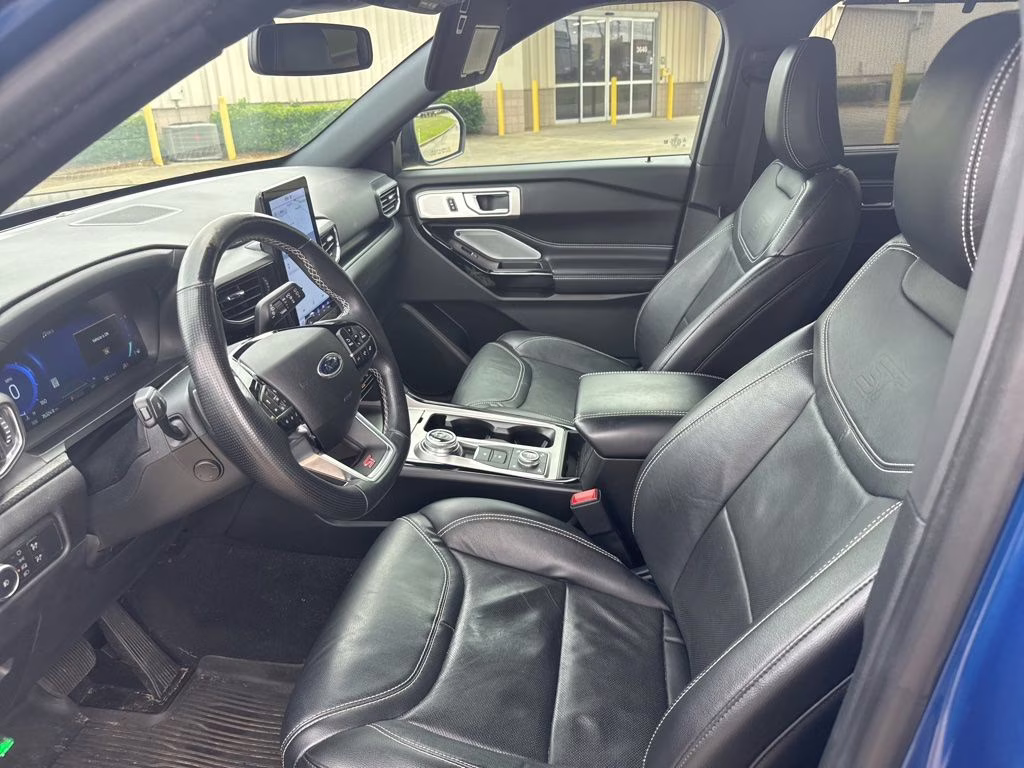 2021 Atlas Blue Metallic Ford Explorer ST 4X4 SUV