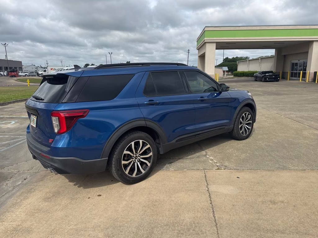 2021 Atlas Blue Metallic Ford Explorer ST 4X4 SUV