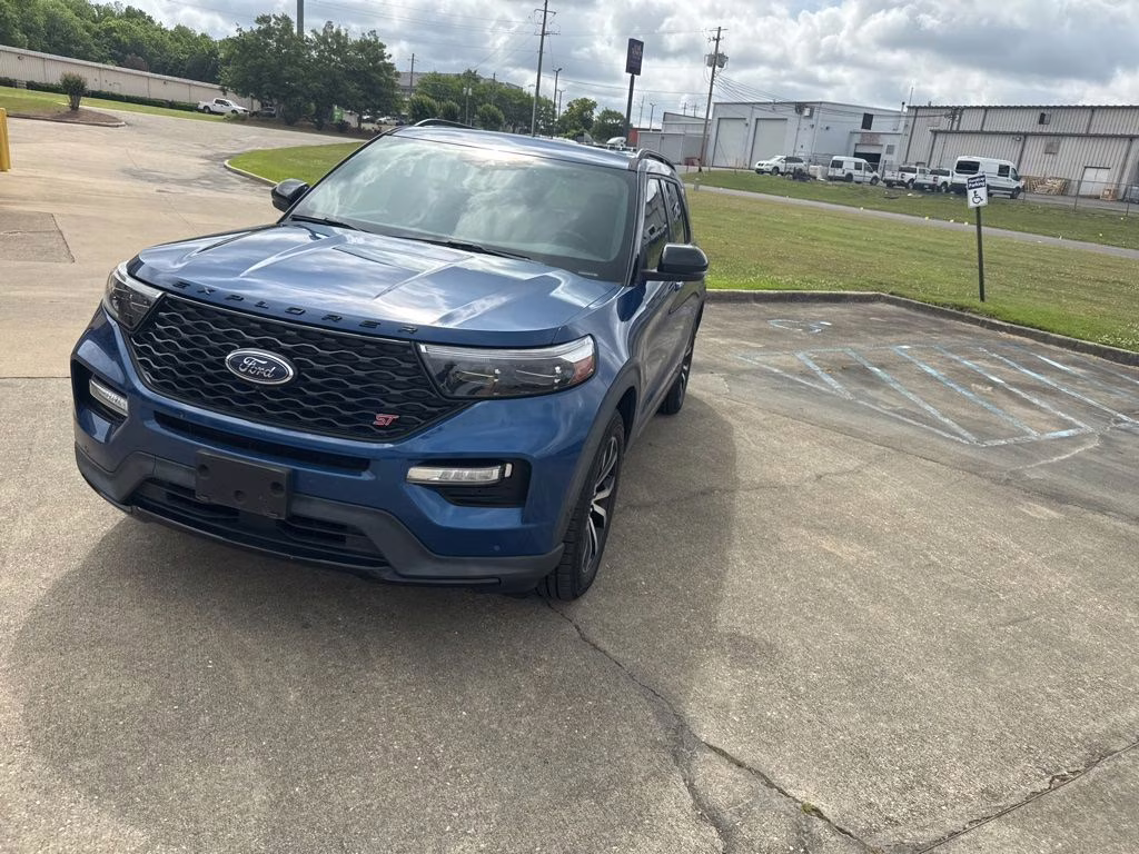 2021 Atlas Blue Metallic Ford Explorer ST 4X4 SUV