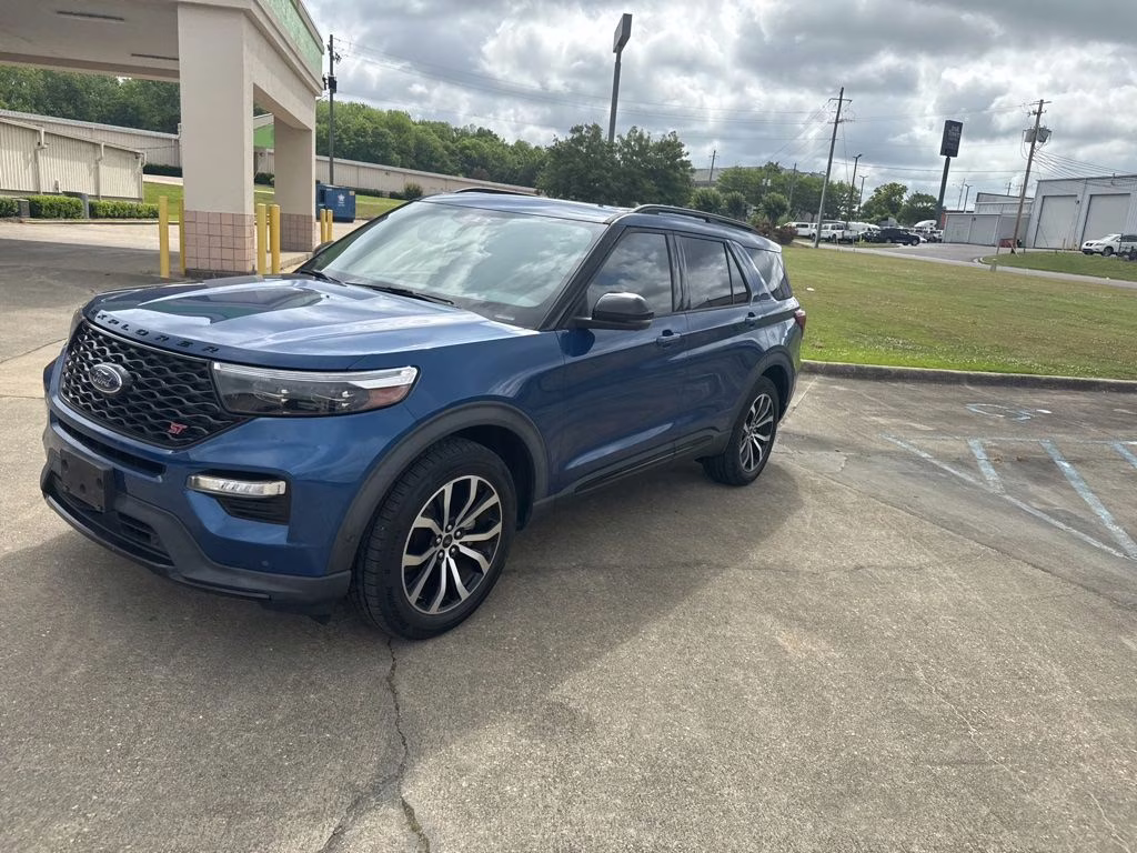 2021 Atlas Blue Metallic Ford Explorer ST 4X4 SUV