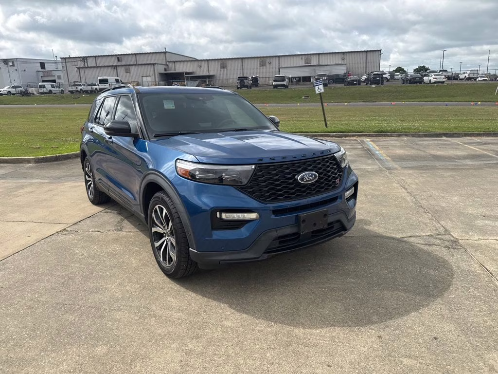 2021 Atlas Blue Metallic Ford Explorer ST 4X4 SUV