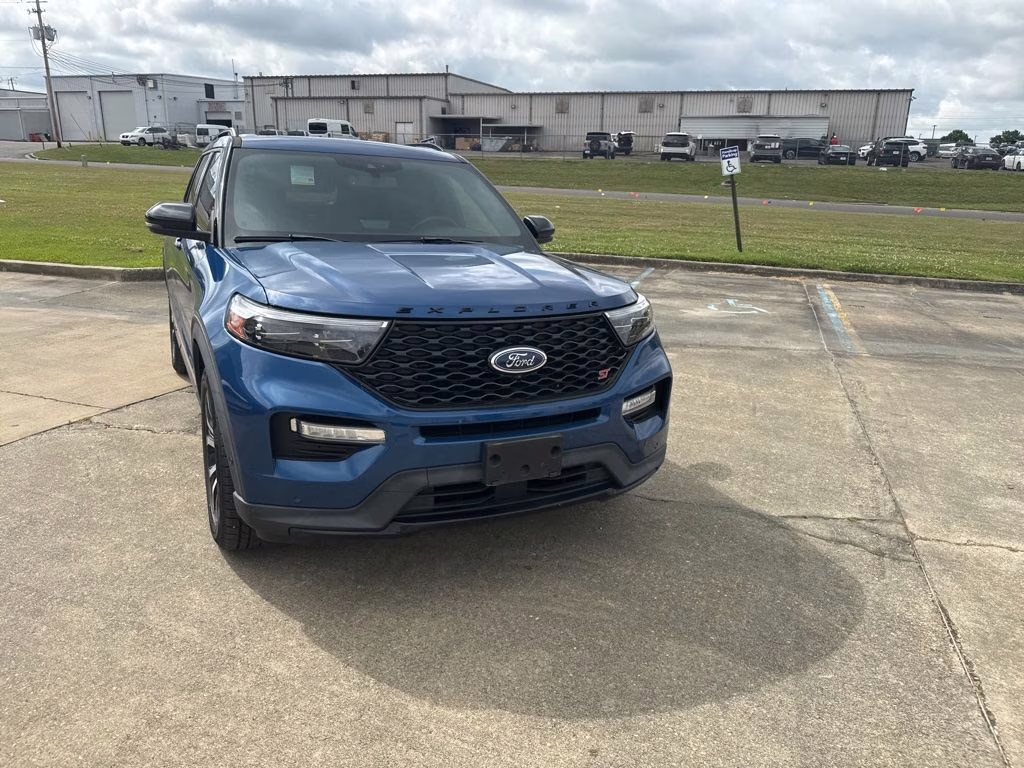 2021 Atlas Blue Metallic Ford Explorer ST 4X4 SUV