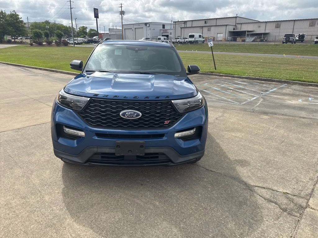 2021 Atlas Blue Metallic Ford Explorer ST 4X4 SUV