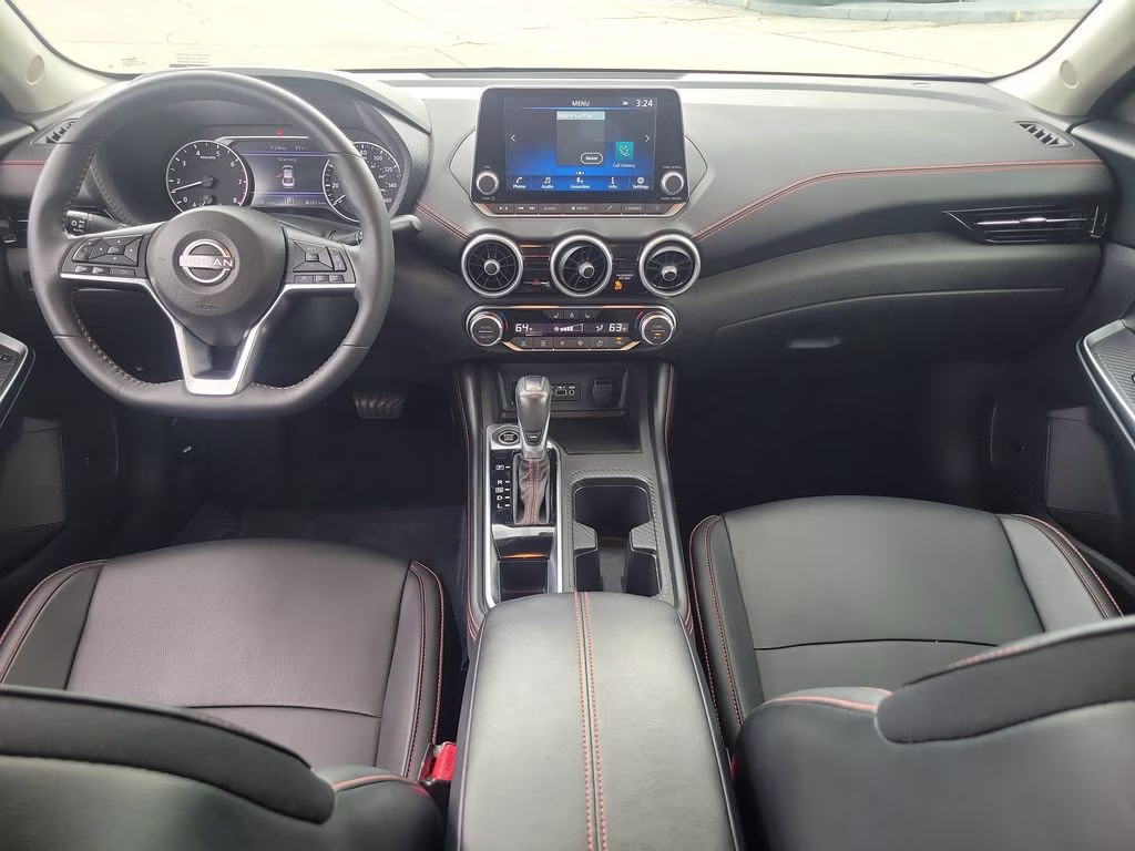 2024 Atlantic Gray Metallic/Super Black Nissan Sentra SR FWD Sedan