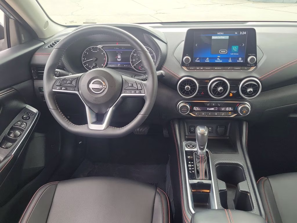 2024 Atlantic Gray Metallic/Super Black Nissan Sentra SR FWD Sedan