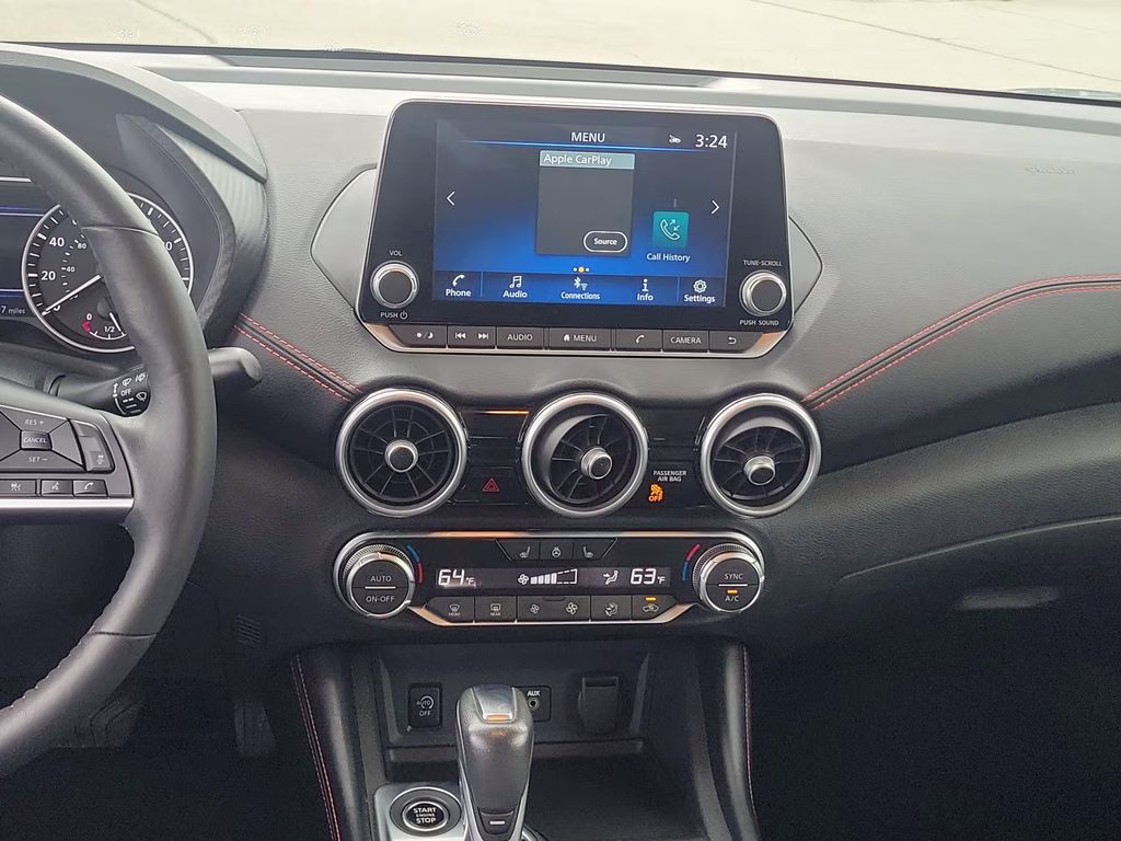 2024 Atlantic Gray Metallic/Super Black Nissan Sentra SR FWD Sedan