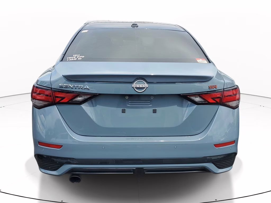 2024 Atlantic Gray Metallic/Super Black Nissan Sentra SR FWD Sedan
