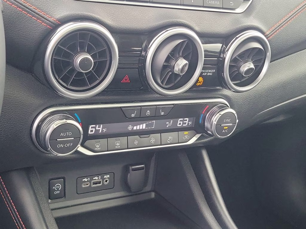2024 Atlantic Gray Metallic/Super Black Nissan Sentra SR FWD Sedan