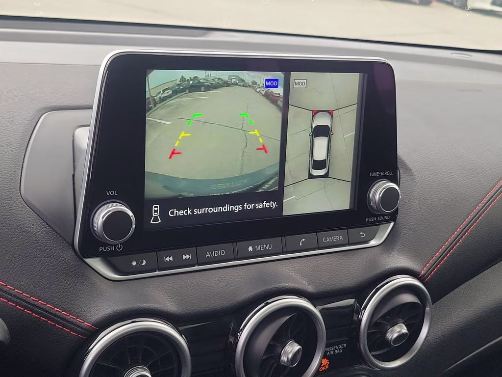2024 Atlantic Gray Metallic/Super Black Nissan Sentra SR FWD Sedan
