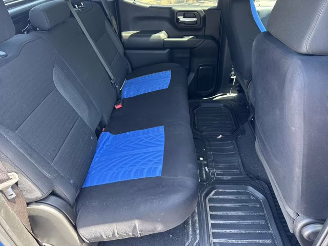 2023 Glacier Blue Metallic Chevrolet Silverado 1500 Custom RWD Truck