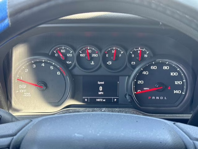2023 Glacier Blue Metallic Chevrolet Silverado 1500 Custom RWD Truck