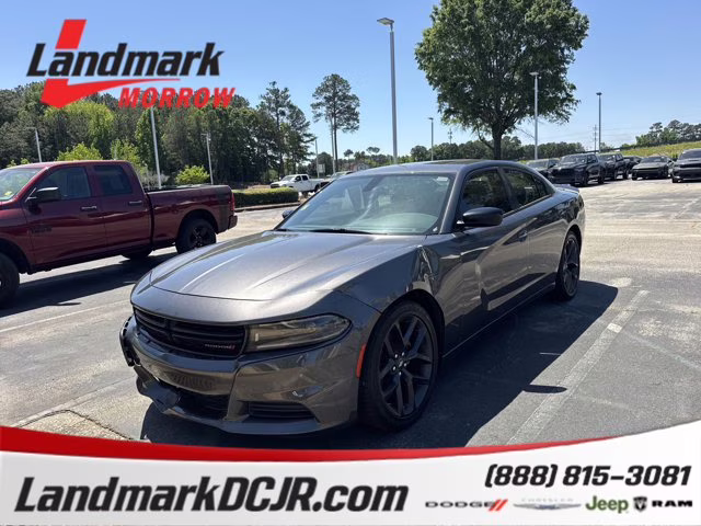 2022 Granite Pearlcoat Dodge Charger SXT RWD Sedan