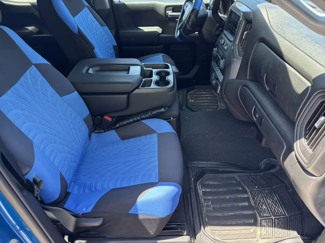 2023 Glacier Blue Metallic Chevrolet Silverado 1500 Custom RWD Truck