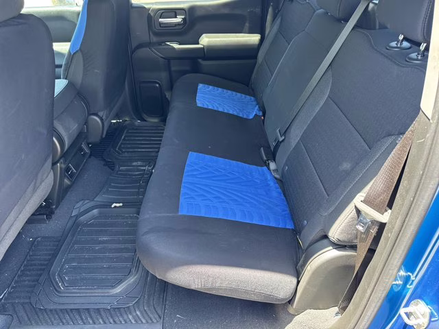 2023 Glacier Blue Metallic Chevrolet Silverado 1500 Custom RWD Truck