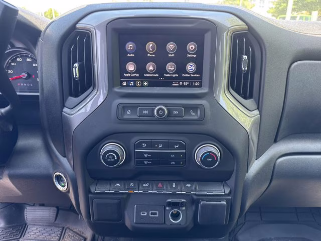 2023 Glacier Blue Metallic Chevrolet Silverado 1500 Custom RWD Truck