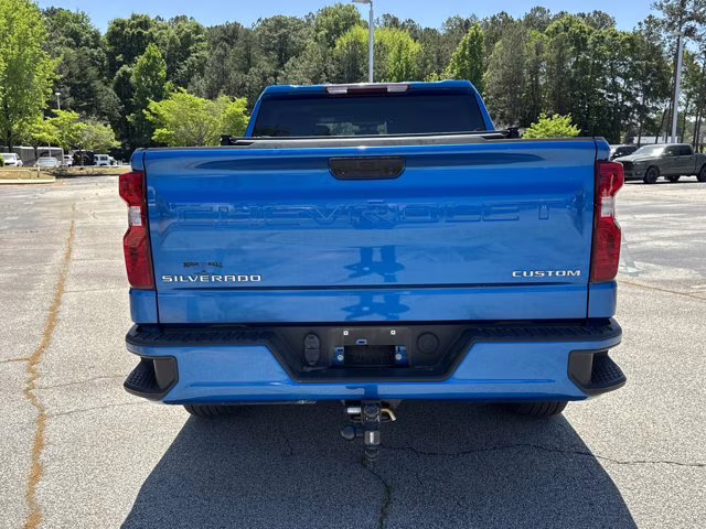 2023 Glacier Blue Metallic Chevrolet Silverado 1500 Custom RWD Truck