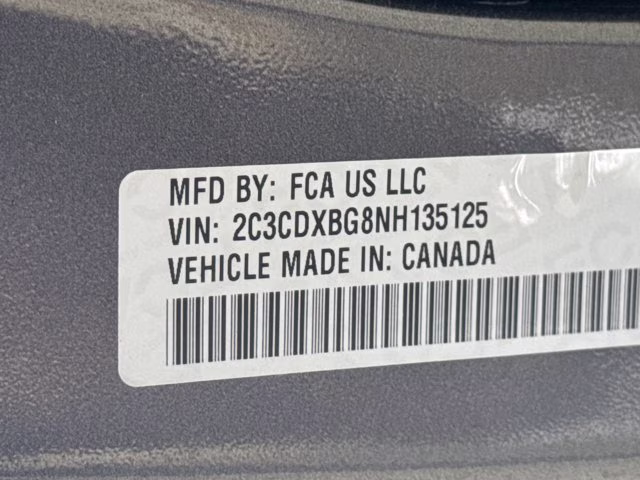 2022 Granite Pearlcoat Dodge Charger SXT RWD Sedan