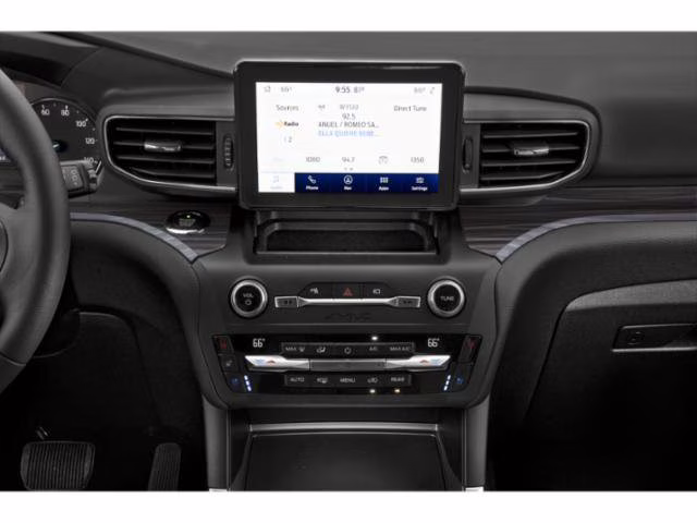 2020 Black Metallic Ford Explorer Limited RWD SUV