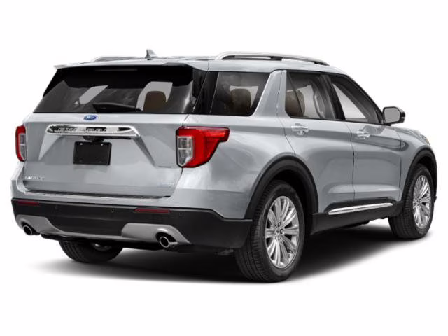 2020 Black Metallic Ford Explorer Limited RWD SUV
