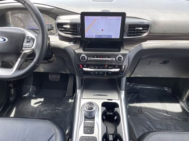 2020 Black Metallic Ford Explorer Limited RWD SUV