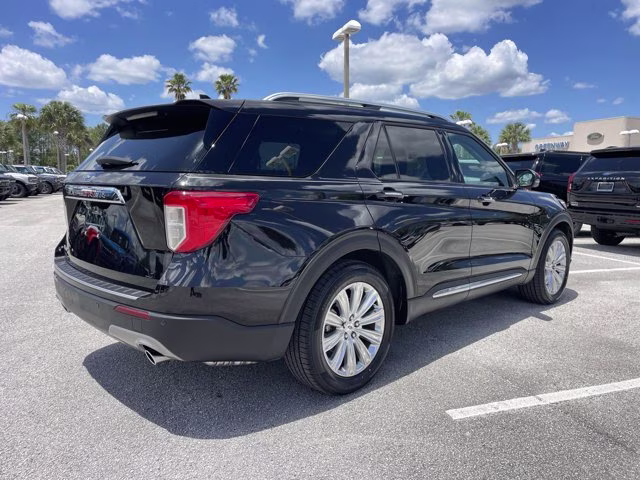 2020 Black Metallic Ford Explorer Limited RWD SUV