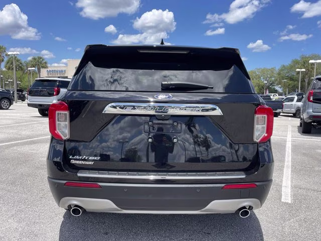 2020 Black Metallic Ford Explorer Limited RWD SUV