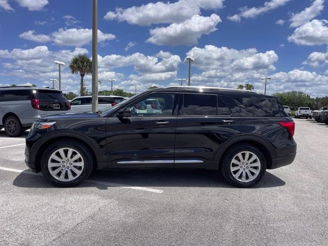 2020 Black Metallic Ford Explorer Limited RWD SUV