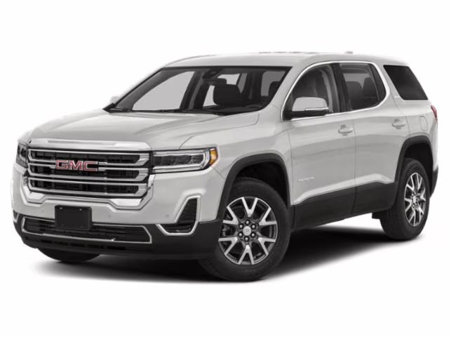 2023 Summit White GMC Acadia SLT FWD SUV