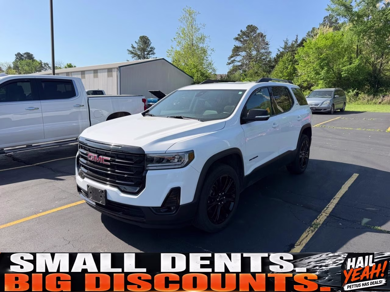 2023 Summit White GMC Acadia SLT FWD SUV