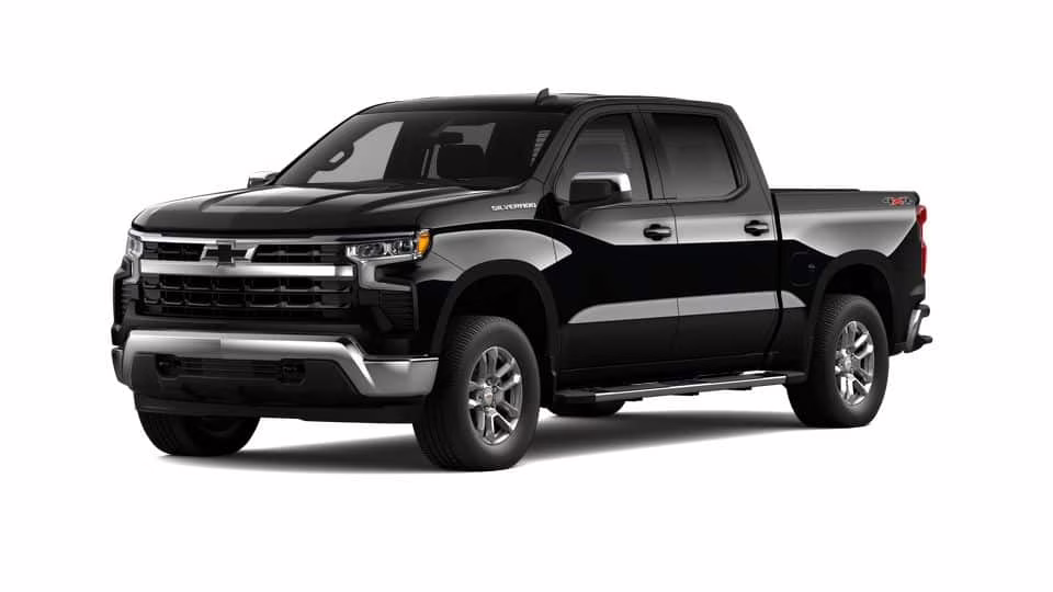 2026 Black Chevrolet Silverado 1500 LT 4X4 Truck