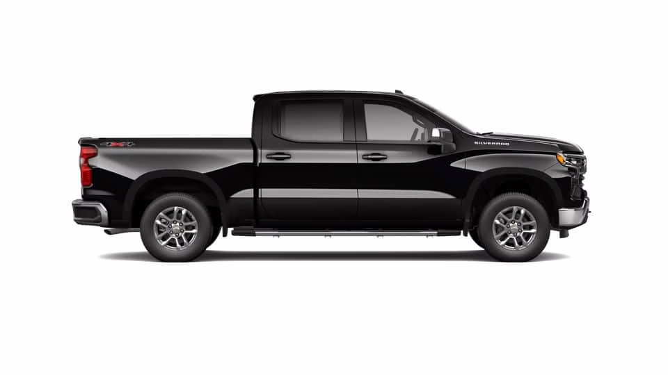 2026 Black Chevrolet Silverado 1500 LT 4X4 Truck