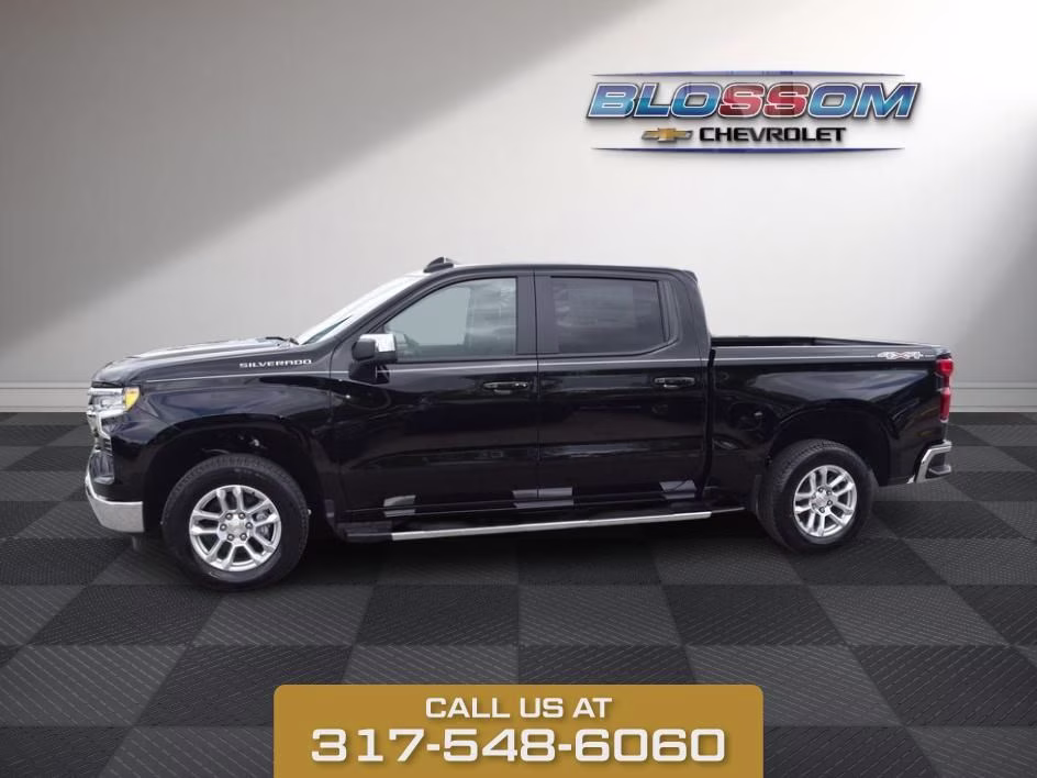 2026 Black Chevrolet Silverado 1500 LT 4X4 Truck