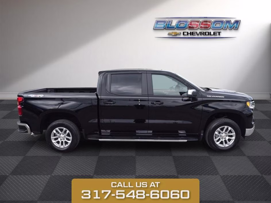 2026 Black Chevrolet Silverado 1500 LT 4X4 Truck